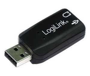 Lydkort - LogiLink USB Soundcard with Virtual 3D Soundeffects - UA0053