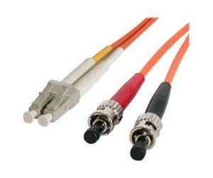 Nettverkskabel - Multimode 62.5/125 Duplex Fiber Patch Cable LC - ST - patchkabel - FIBLCST3