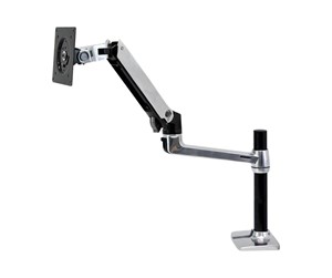 Skjermholder - Ergotron LX Desk Mount LCD Arm Tall Pole - 45-295-026