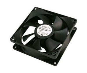 Kabinettvifte - LogiLink PC case cooler 120 x 120 x 25 mm black - Kabinettvifte - 120mm - FAN103