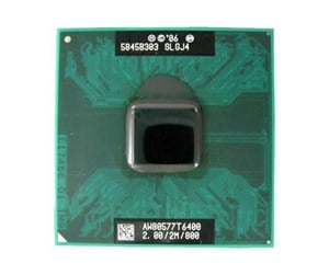 Prosessor/CPU - Dell Intel Core 2 Duo T6400 / processor Prosessor/CPU - 2 kjerner - 2 GHz - F237M