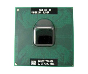 Prosessor/CPU - Dell Intel Core 2 Duo P8400 / 2.26 GHz processor ( mobil ) Prosessor/CPU - 2 kjerner - 2.2 GHz - H553D