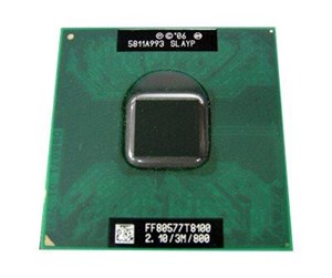 Prosessor/CPU - Dell Intel Core 2 Duo T8300 / 2.1 GHz processor ( mobil ) Prosessor/CPU - 2 kjerner - 2.4 GHz - N385D