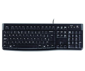 Tastatur - Logitech Keyboard K120 for Business - Tastatur - Nordisk - Svart - 920-002528