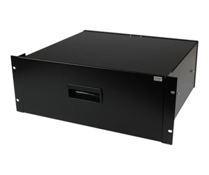 Rackskap - StarTech.com 4UDRAWER 4U Black Steel Storage Draw - 4UDRAWER