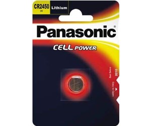 Batteri - Panasonic  Lithium 3 Volt - CR2450L/1BP