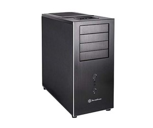 Kabinett - SilverStone Temjin TJ04B-E - Svart - Kabinett - Miditower - SST-TJ04B-E USB 3.0