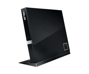 Optisk driver (DVD/BR/Floppy) - ASUS SBC-06D2X-U/BLK/G/AS - Bluray-ROM (Leser) - USB 2.0 - Svart - 90-DT00205-UA219KZ