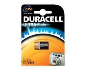 Kamerabatteri & Batterigrep - DURACELL ULTRA CR2 FOTO 1PK - 020306