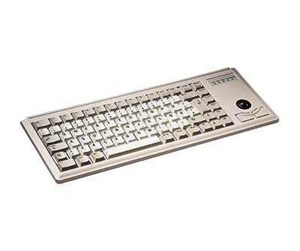 Tastatur - Cherry Compact-Keyboard G84-4400 - Tastatur - Engelsk - Grå - G84-4400LPBEU-0