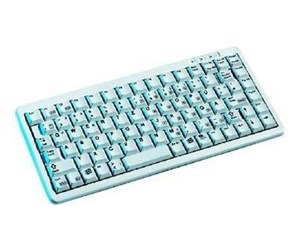 Tastatur - Cherry Compact-Keyboard G84-4100 - Tastatur - Engelsk - Grå - G84-4100LCMEU-0