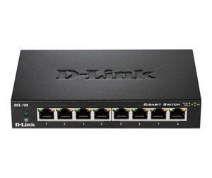 Switch/splitter - D-Link DGS 108 - switch - 8 portar - DGS-108/E