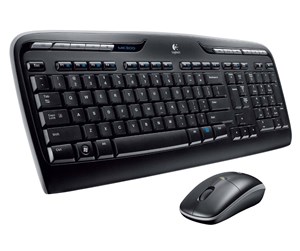 Tastatur - Logitech Wireless Desktop - Tastatur & Mussett - Nordisk - Svart - 920-003982