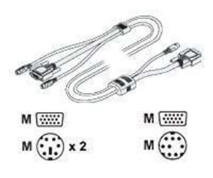 KVM-kabel - Adder Sun Converter Cable - CCSUN-5M