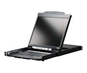 Skjerm - 19" ATEN CL5800 Dual-Rail LCD KVM Console - CL5800N