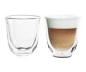 Kaffe & Espresso - DeLonghi cappuccino glas 190 ml - cappuccino glas 190 ml