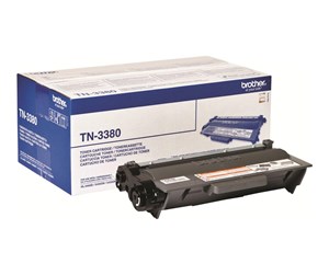 Printertilbehør blekk/toner - Brother TN3380 / TN 3380 Black Toner - Laser toner Svart - TN3380