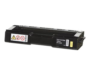 Printertilbehør blekk/toner - Ricoh tonerpatron - Laser toner Yellow - 406055