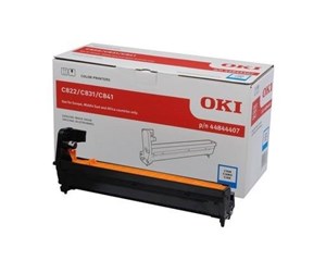 Printertilbehør blekk/toner - OKI 44844407 / C822/C822dn/ C822n/C831/C831dtn/C831d - Trommelsett Blå - 44844407