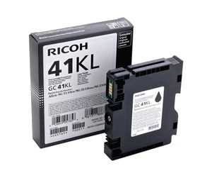 Printertilbehør blekk/toner - Ricoh GC 41KL - Blekkpatron Svart - 405765