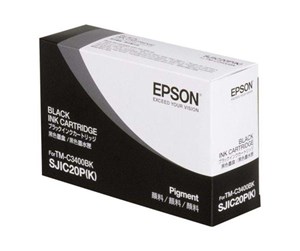 Printertilbehør blekk/toner - Epson SJIC20P(K) - Blekkpatron Svart - C33S020490