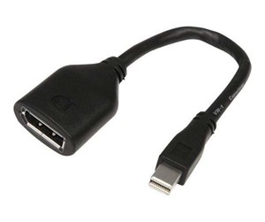 FireWire-/ThunderBolt-kabel - StarTech.com Mini DisplayPort to DisplayPort Video Cable Adapter - DisplayPort-kabel - MDP2DPMF6IN