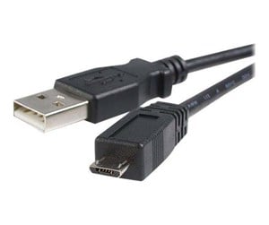 USB - StarTech.com Micro USB Cable - A to Micro B - USB-kabel - UUSBHAUB1M