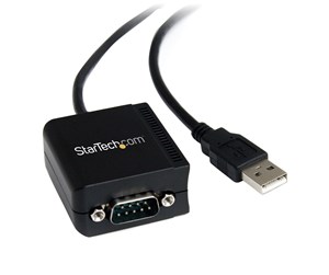 Nettverksadapter - StarTech.com ICUSB2321FIS 1 Port FTDI USB to Serial RS232 Adapter Cable with Optical Isolation - ICUSB2321FIS