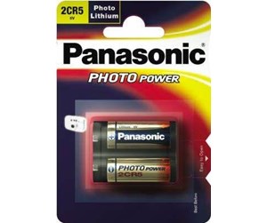 Batteri - Panasonic Fotobatteri 6 Volt - 2CR-5L/1BP