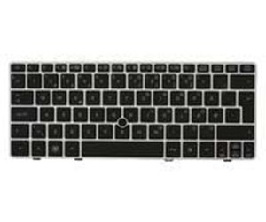 Tastatur - HP Keyboard (DANISH) - Bærbart tastatur - til utskifting - Svart - 651390-081