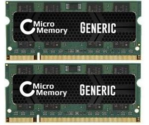 RAM - CoreParts Memory hukommelse - 4 GB : 2 x 2 GB - SO DIMM 200-pin - MMA1070/4GB