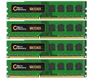 RAM - CoreParts Memory hukommelse - 16 GB : 4 x 4 GB - DIMM 240-pin - MMD8788/16GB