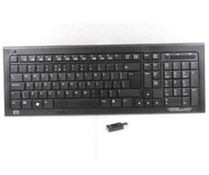 Tastatur - HP Wireless - Tastatur - 579710-DH1