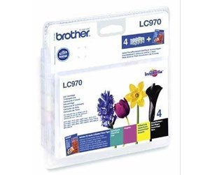 Printertilbehør blekk/toner - Brother LC970 ValuePack - Blekkpatron Blå - LC970VB1PDR