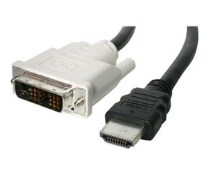 Skjermkabel - StarTech.com HDMI to DVI-D Cable - videokabel - HDMI / DVI - HDDVIMM1M