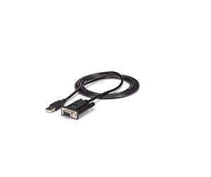 Nettverksadapter - StarTech.com ICUSB232FTN USB to Serial RS232 Adapter - DB9 Serial DCE Adapter Cable with FTDI - Null Modem - ICUSB232FTN