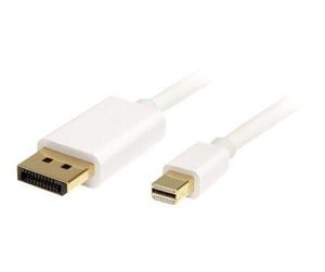 Skjermkabel - StarTech.com Mini DisplayPort to DisplayPort Adapter Cable - DisplayPort-kabel - MDP2DPMM1MW