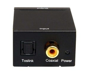 Mobil - Andre tilbehør - StarTech.com SPDIF Digital Coaxial or Toslink to Stereo RCA Audio Converter - SPDIF2AA