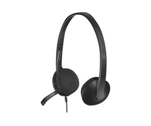 Hodetelefoner - Logitech USB Headset H340 - 981-000475