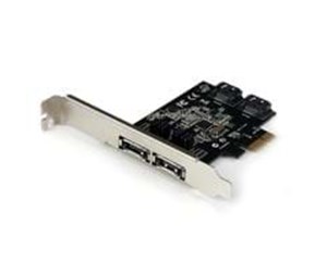 Kontroller - StarTech.com 2X ESATA + 2X SATA III 6 GBPS PCARD - PEXESAT322I