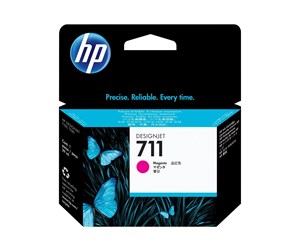 Printertilbehør blekk/toner - HP 711 / CZ131A Magenta Ink - Blekkpatron Rød - CZ131A