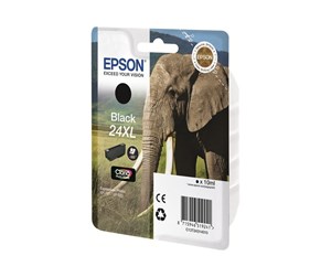 Printertilbehør blekk/toner - Epson 24XL - Black Ink - Blekkpatron Svart - C13T24314010