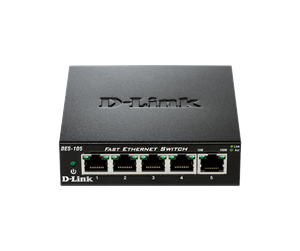 Switch/splitter - D-Link DES 105 - DES-105/E