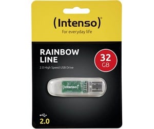 Minnepenn - Intenso Rainbow Line USB flashdrive - 32GB - Minnepenn - 3502480