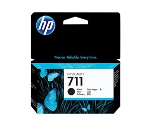 Printertilbehør blekk/toner - HP 711 / CZ129A Black Ink 38 ml - Blekkpatron Svart - CZ129A