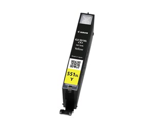 Printertilbehør blekk/toner - Canon CLI-551XL / 6446B001 High Yellow - Blekkpatron Yellow - 6446B001