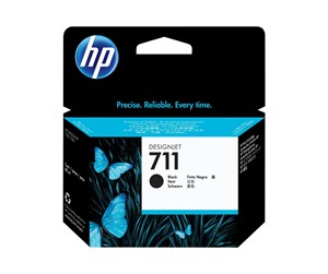 Printertilbehør blekk/toner - HP 711 / CZ133A Black Ink 80 ml - Blekkpatron Svart - CZ133A