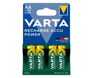 Batteri - VARTA Varta Recharg. AA 2100 mAh - 4-pk - 56706101404