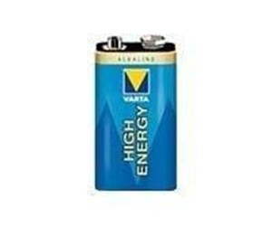 Batteri - VARTA battery high energy 9v 1-pcs - 04922121411