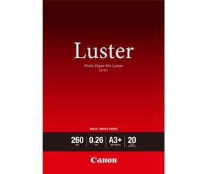 Papir, Fotopapir & Etiketter - Canon Paper LU-101 / 6211B008 Pro Luster - 6211B008